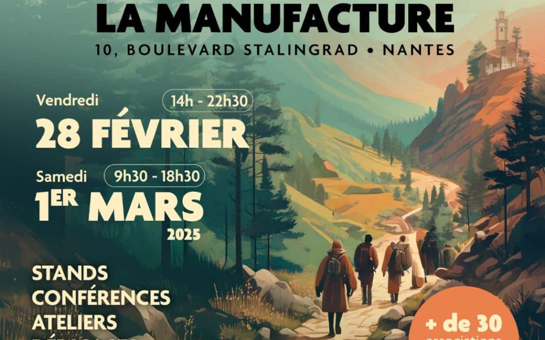 Salon nantais des Chemins, 28 février-1er mars 2025