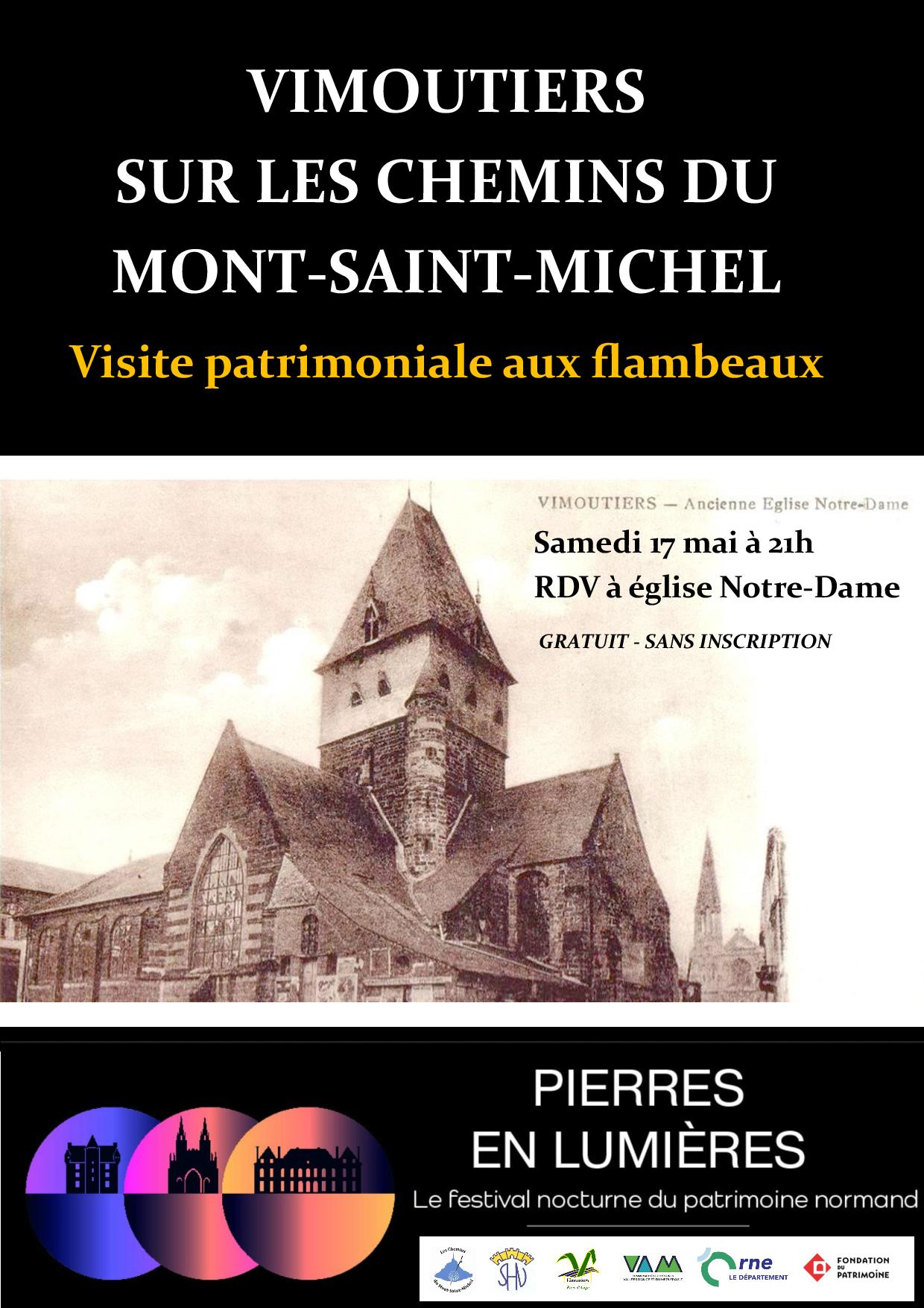 Vimoutiers sur les Chemins du Mont-Saint-Michel