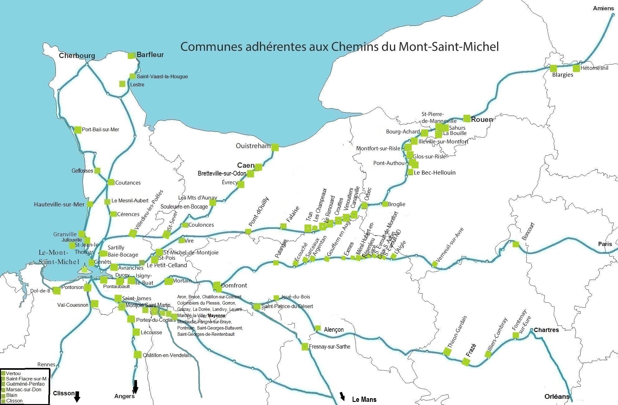 Carte conventions 2025