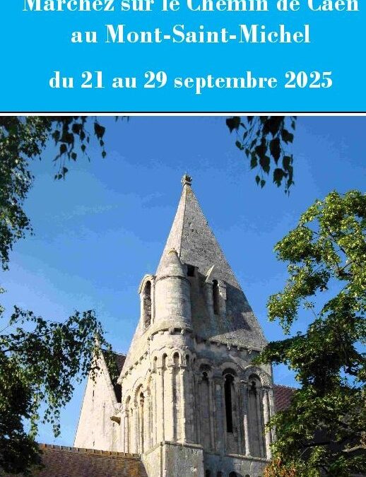 Marchez sur le Chemin de Caen au Mont du 21 au 29 septembre