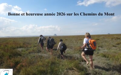 Bonne et heureuse année 2026 sur les Chemins du Mont